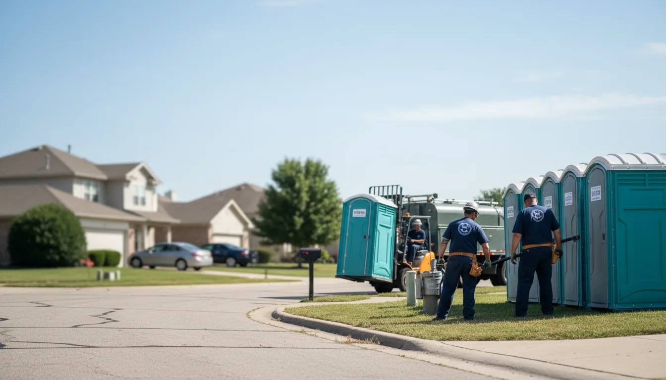 Porta Potty Rental in Hensley, AR near me